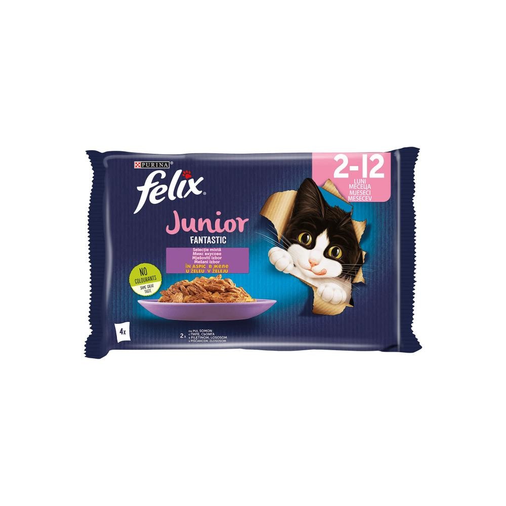 Felix fantastic junior 4x85 g