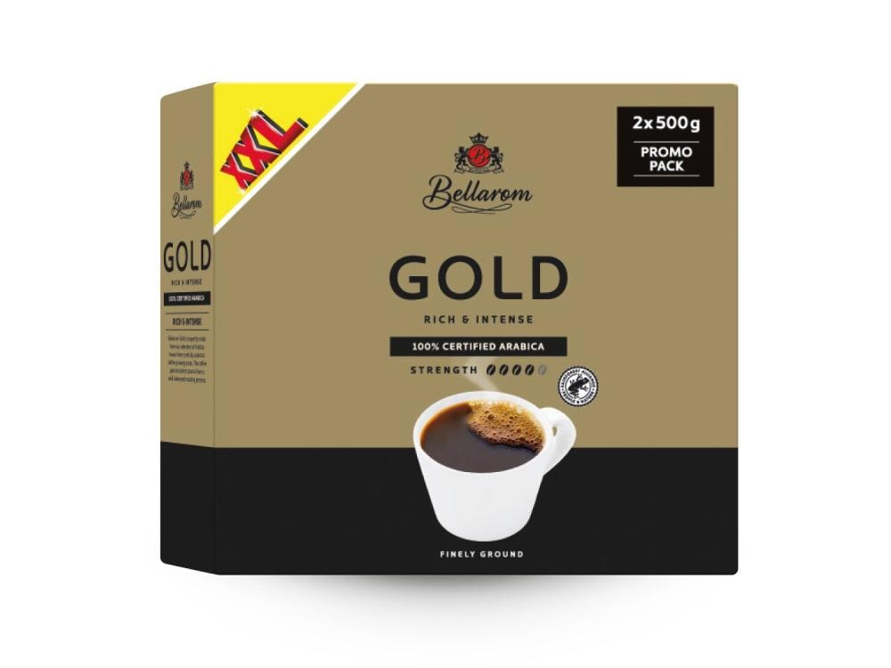 Mljevena kava gold xxl 2 x 500 g