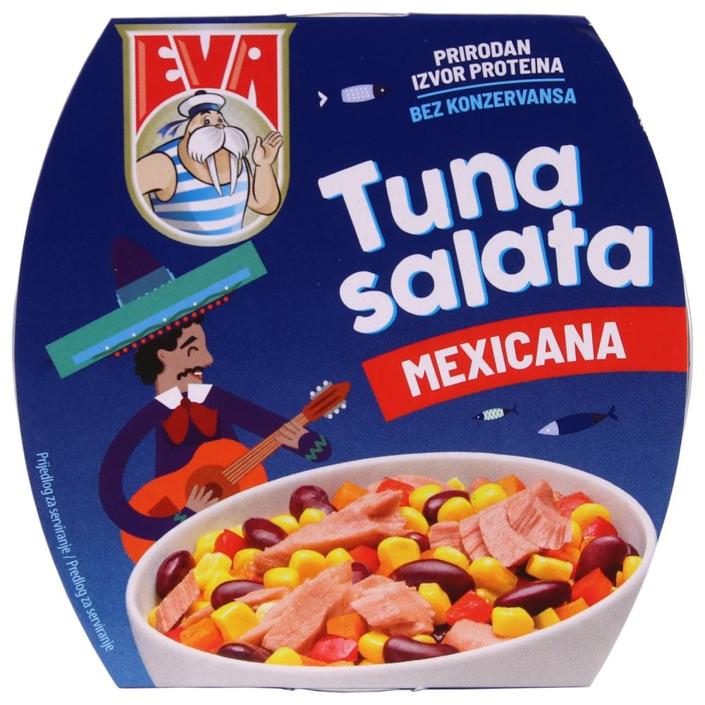 Eva tuna salata mexicana 160 g