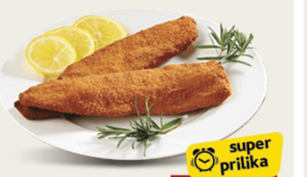 Panirani pečeni oslić file 1kg
