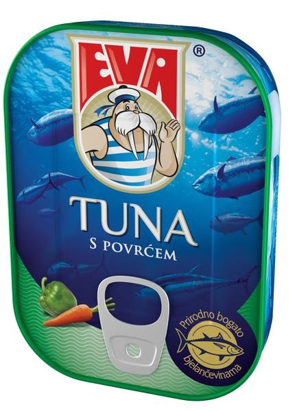 Tuna s povrćem 100g