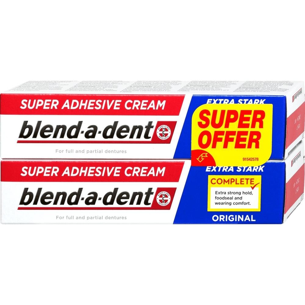 Krema za učvršćivanje proteza blend a dent 2x47g