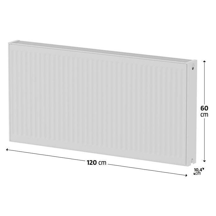 Radijator d 120 x v 60 cm