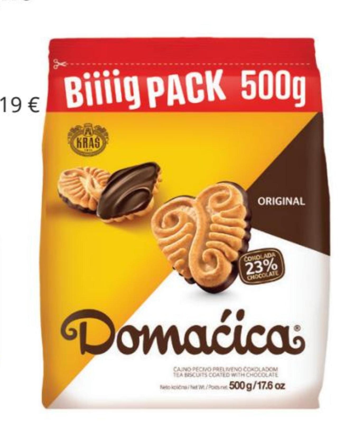 Domaćica čajno pecivo 500 g Kraš