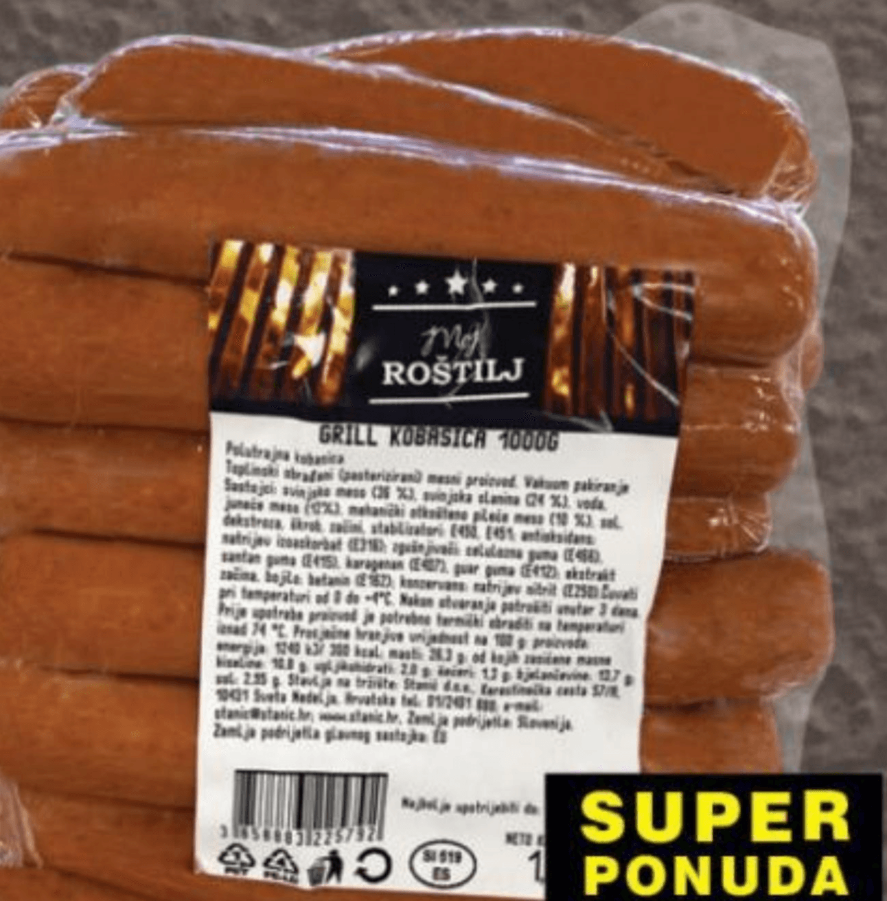 Grill kobasica 1 kg