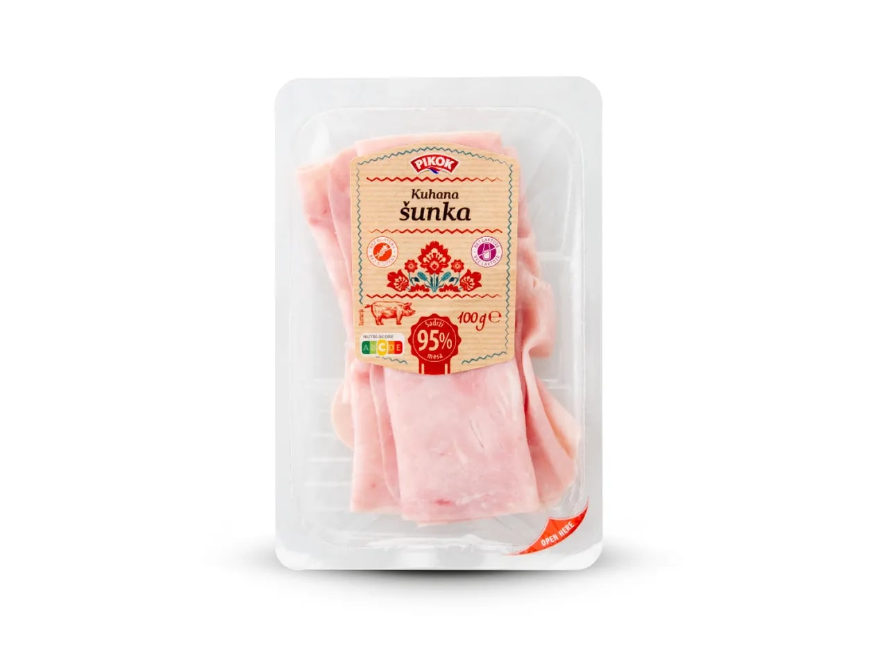 Kuhana šunka 100 g