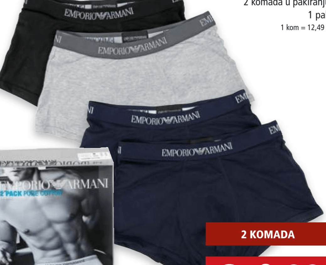 Muške gaće bokserice 1 pak