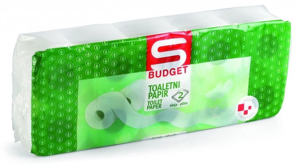 Toaletni papir 10/1 S-BUDGET