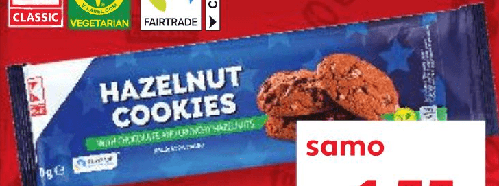 Keksi lješnjak 150 g