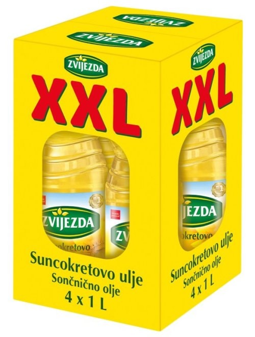 Suncokretovo ulje 4X1 L