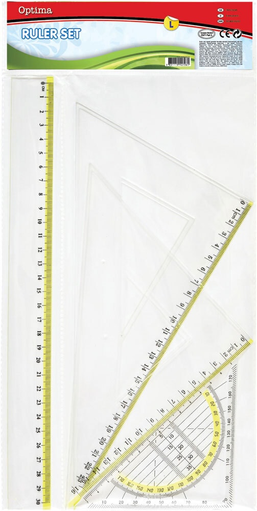 Geometrijski pribor 1 set