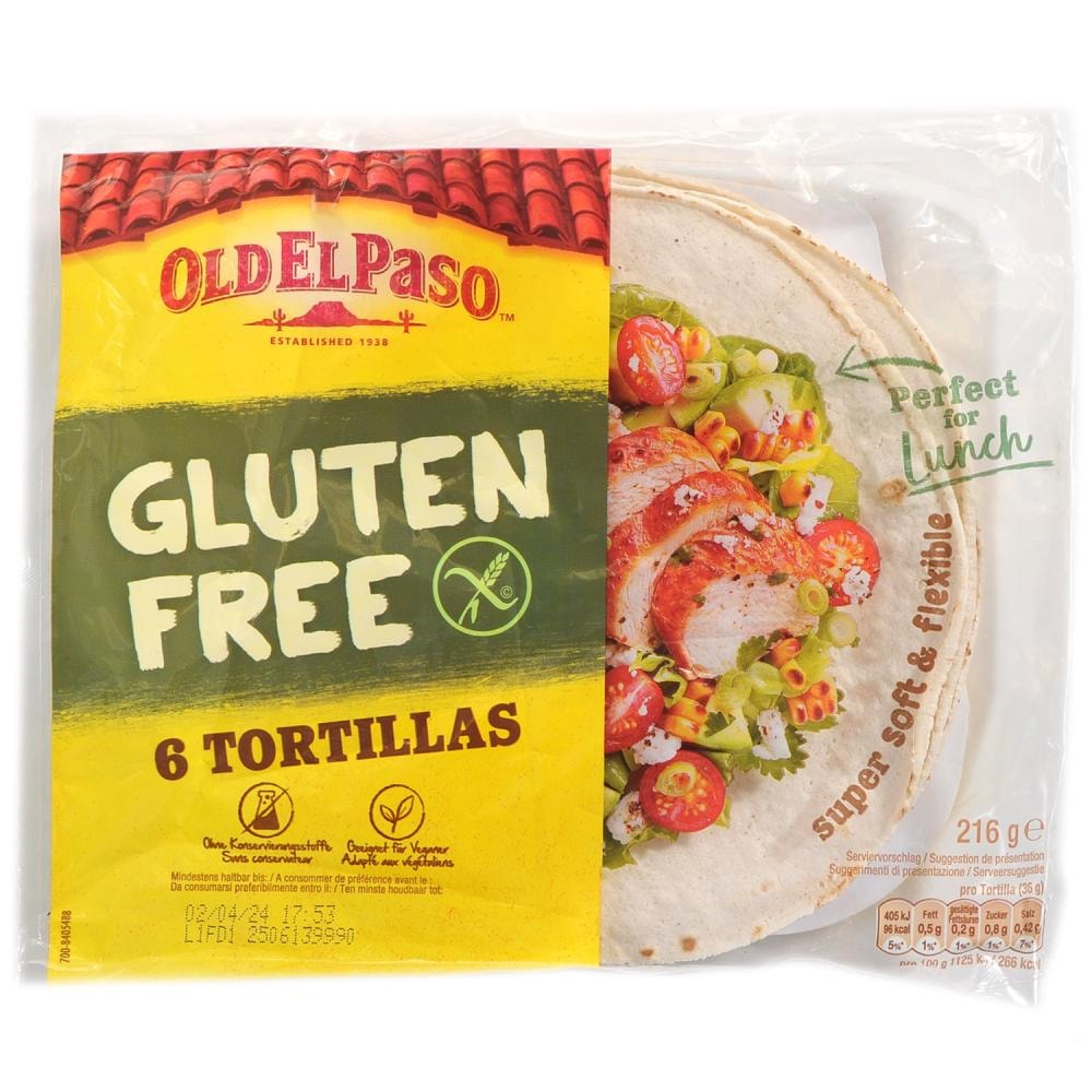 Tortilja old el paso 216 g