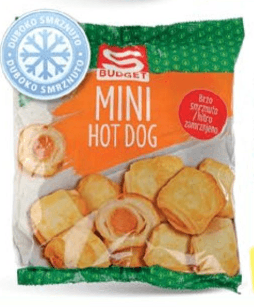 Mini hot dog 1 kg