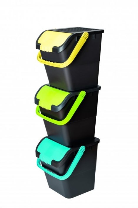 Set kanti za otpad simpex color 3 x 28 L