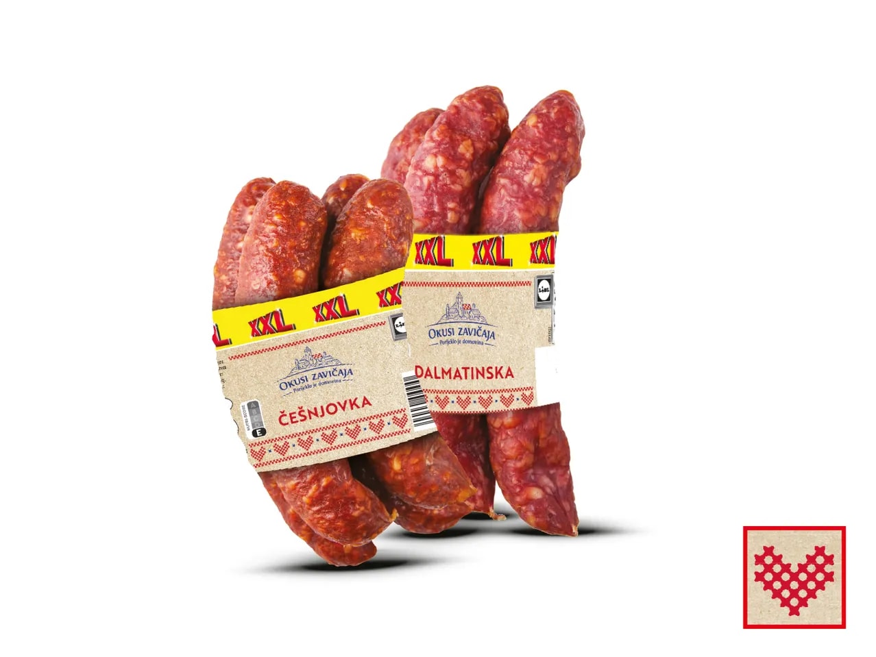 Dalmatinska kobasica ili češnjovka xxl 400 g