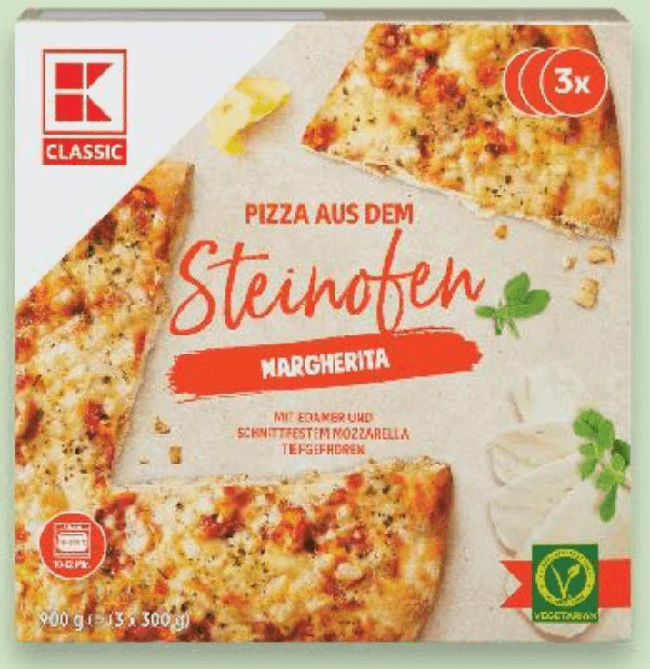 Pizza margarita 3x300 g