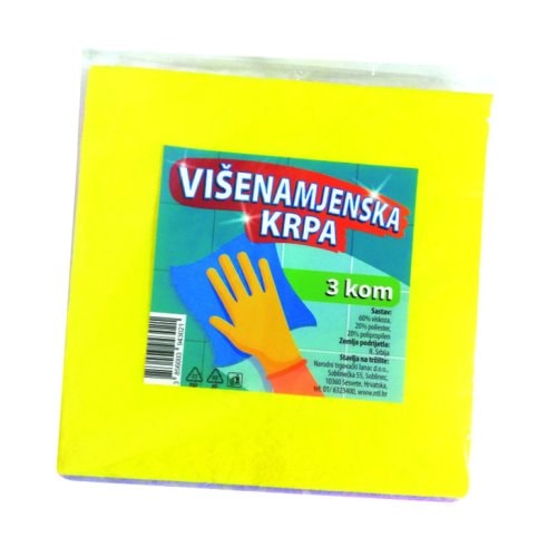 Spužvasta krpa 3 kom