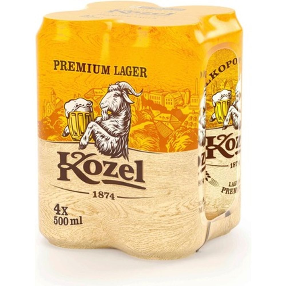 Pivo 4 x 0,5 l