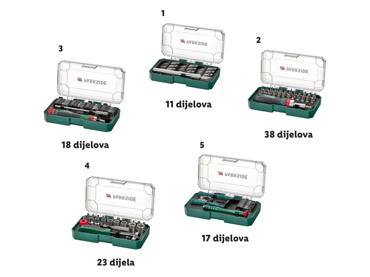Alati 11 dijelova