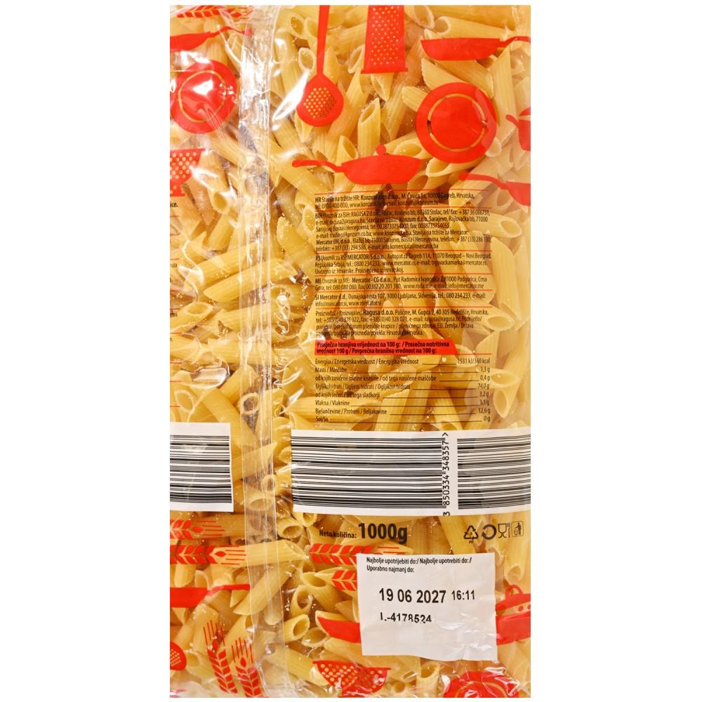 Tjestenina 1 KG