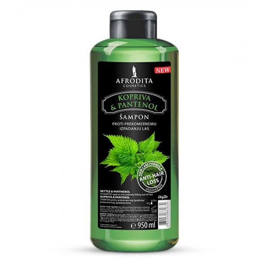 Afrodita kopriva & panthenol šampon za kosu 950 ml