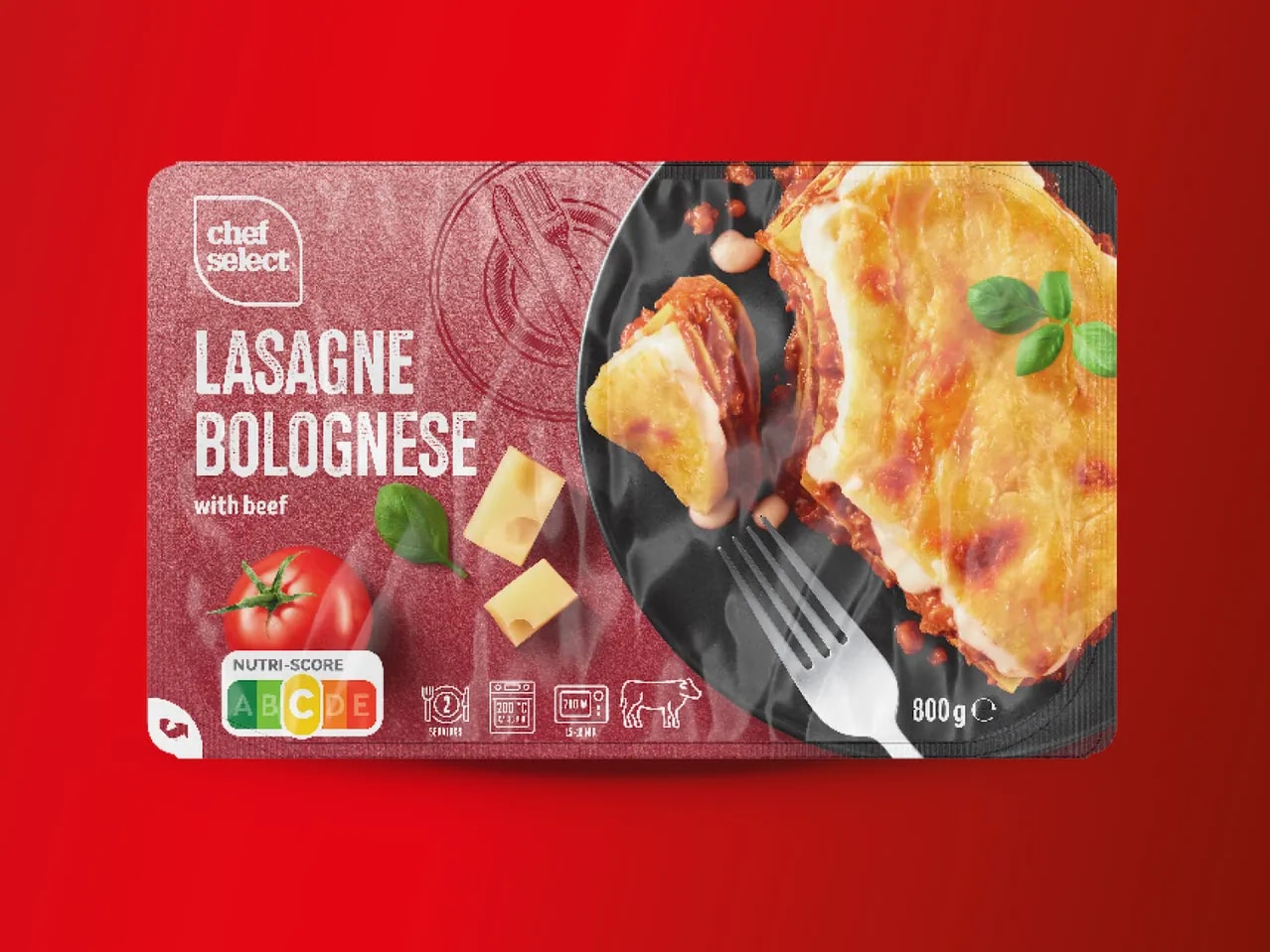 Lazanje s govedinom 800 g