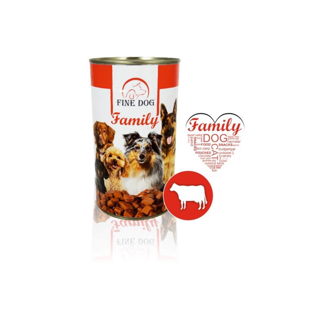 Fine dog family 1240gr