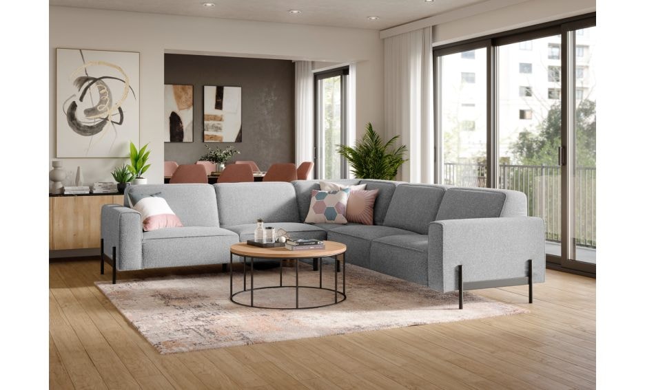 Madeira modularna garnitura 354 x 274 x 85 cm