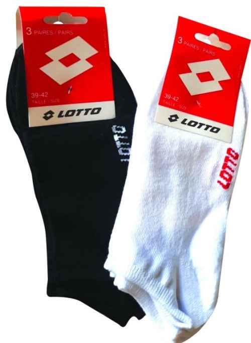 Lotto stopalice 3x