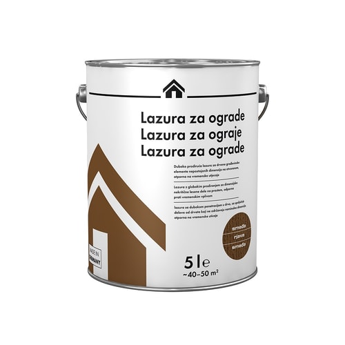 Gel lazura za drvo 5 l