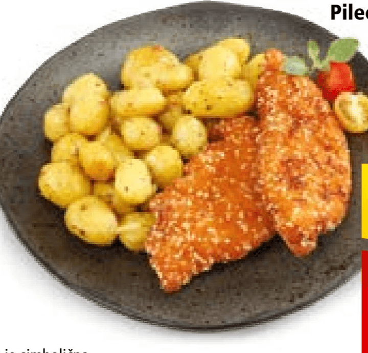 Pileći file u panadi sa sezamom 1 kg