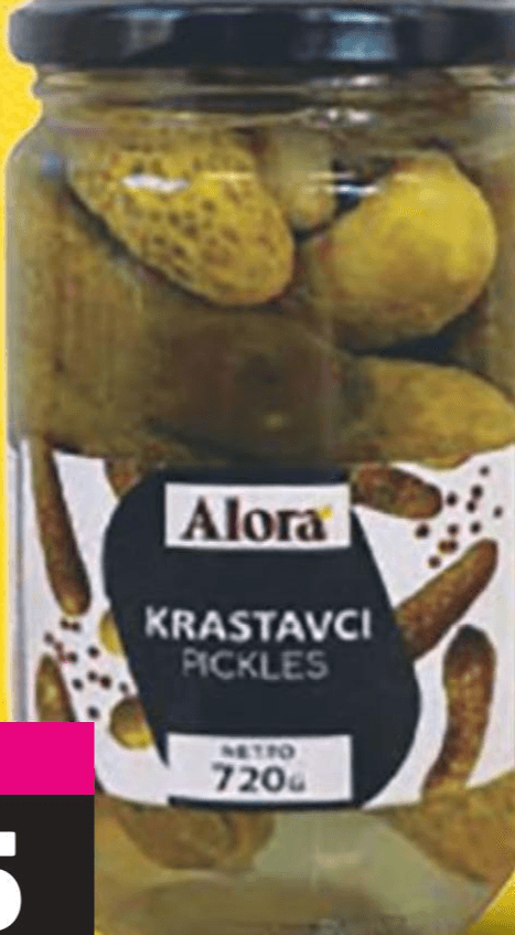 Krastavci 720 g