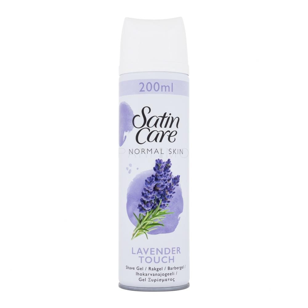 Satin care gel za brijanje za žene lavander touch 200ml