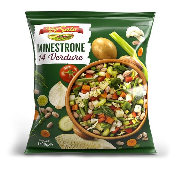 Minestrone mix 14 vrsta povrća 1,5 kg