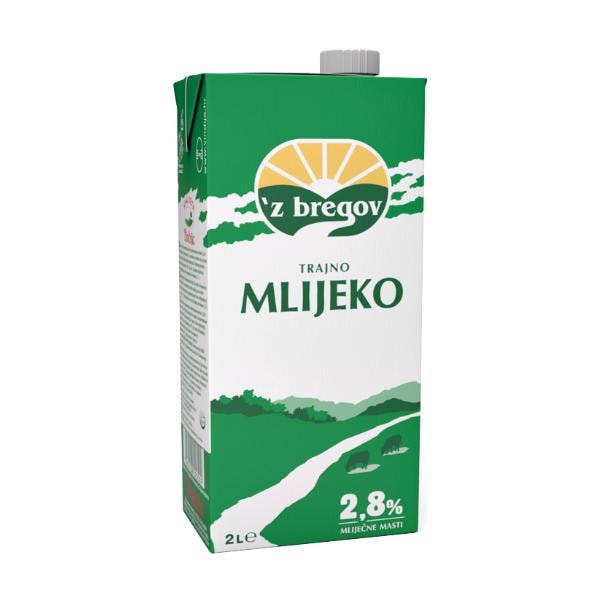 Trajno mlijeko 2 L