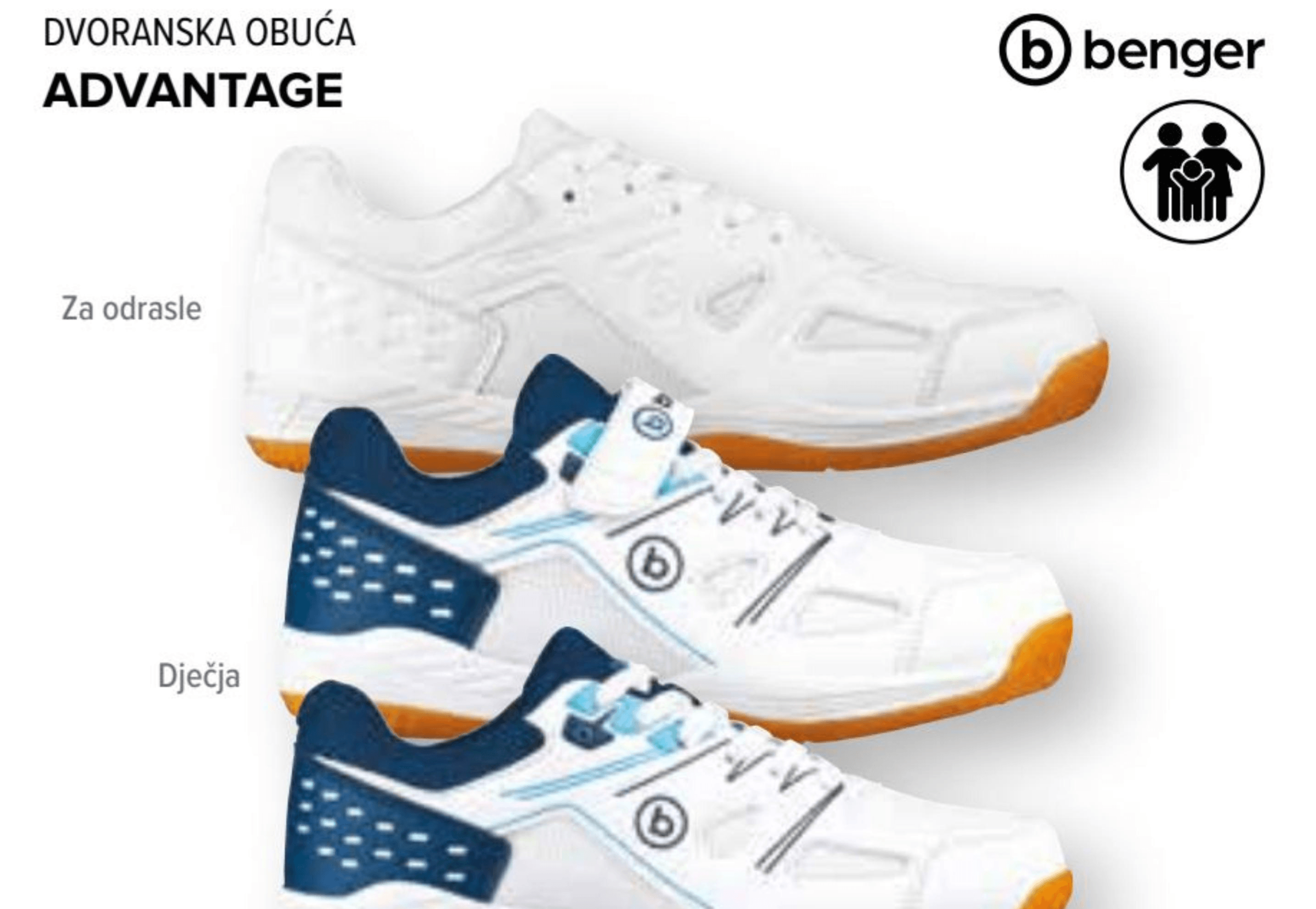 Dvoranska obuća advantage
