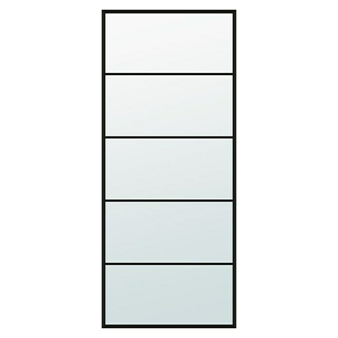 Staklena vrata 'black lines'