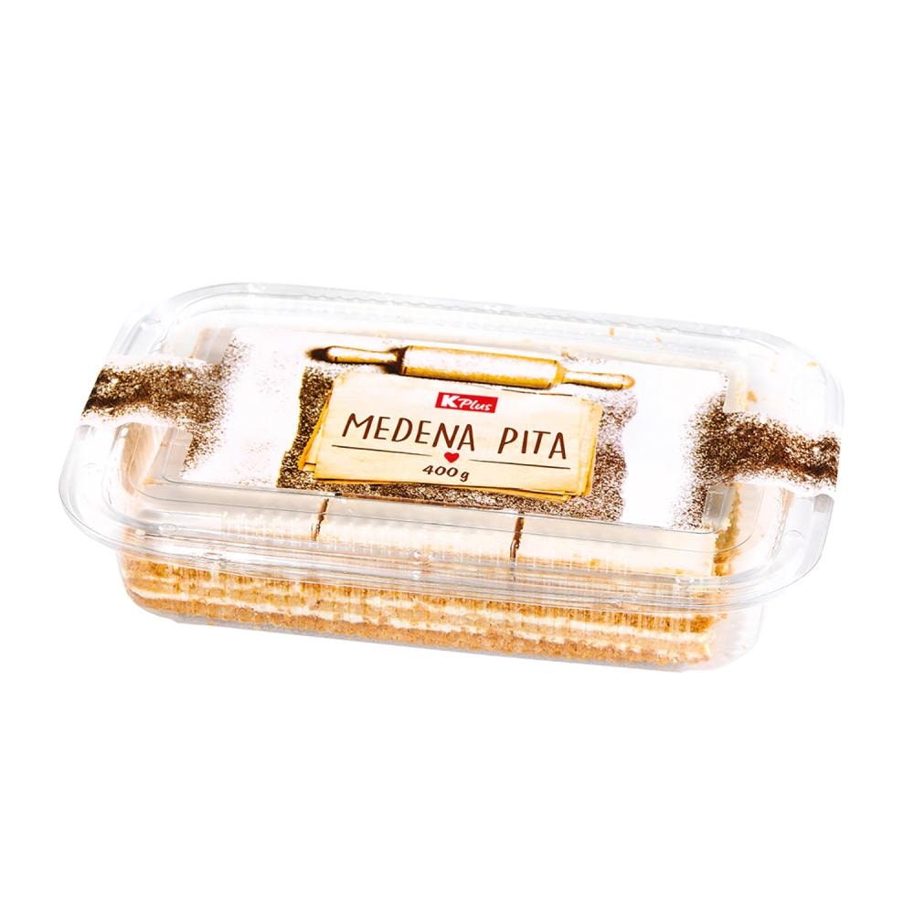 Medena pita, bijela pita 400g
