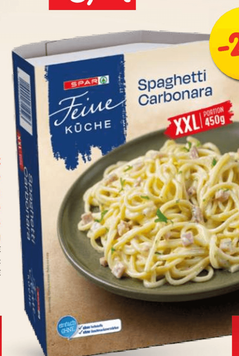 Špageti carbonara 450 g