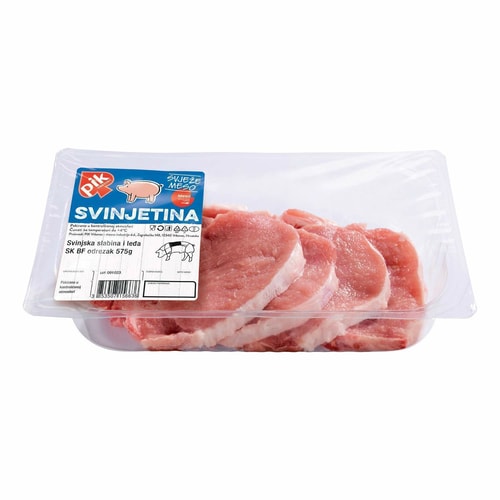 Pik svinjska slabina i leđa s kosti odrezak 575 g Pik Vrbovec