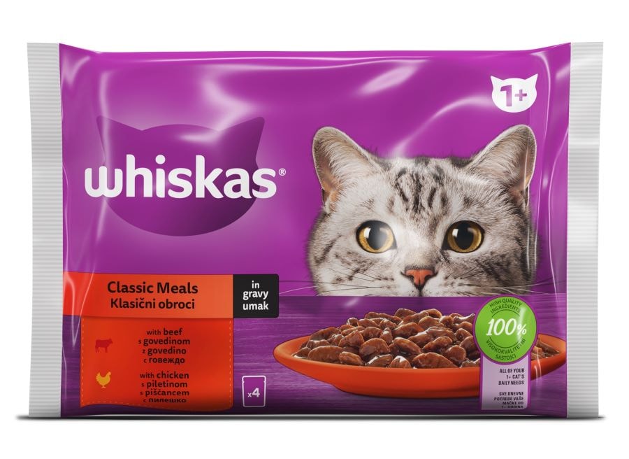 Whiskas multipack 4x85g