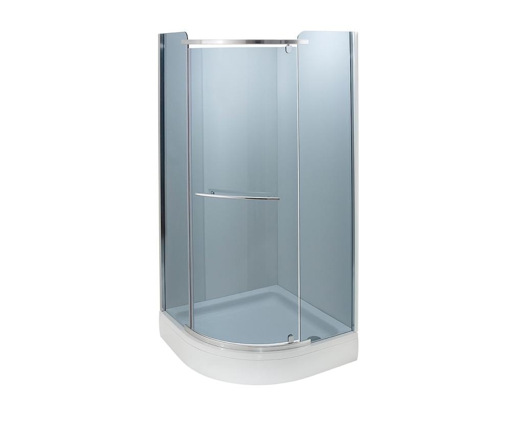 Tuš kabina s kadom grey 80 x 80 x 205 cm
