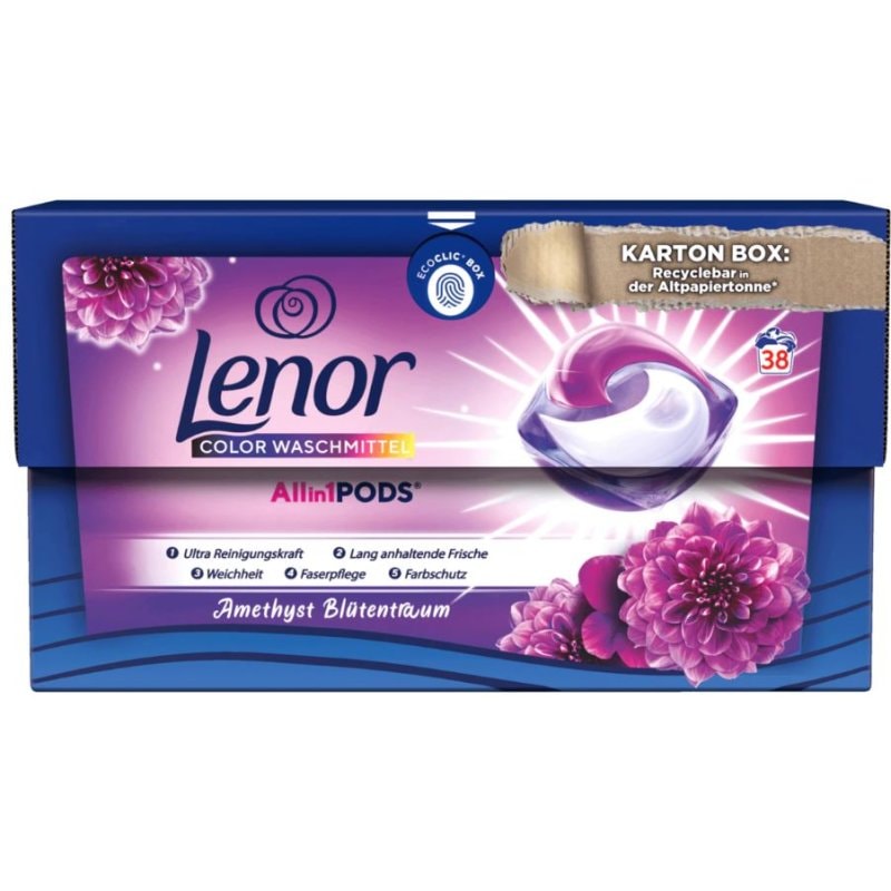 Lenor sredstvo za pranje rublja all-in-1 pods 38 kom