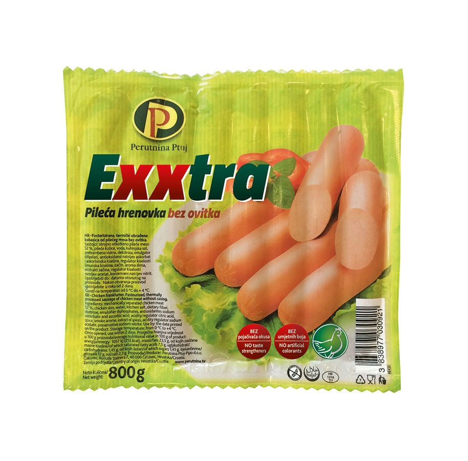 Pileće hrenovke orehovec 1200g