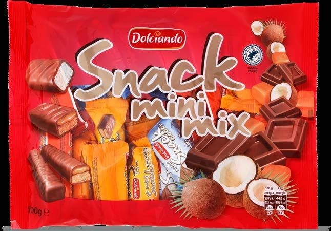 Mini čokoladice mix 1 kg