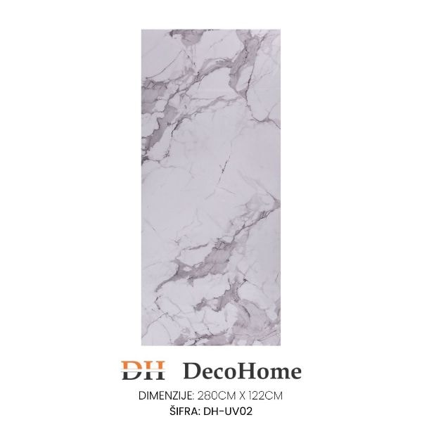 Panel pvc dh-uv02 1220*2800*3 cm