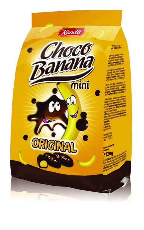 Choco banana mini desert 120 g Kandit