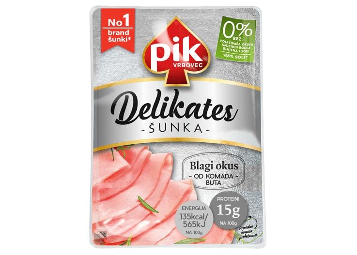 Delikates šunka 150 g