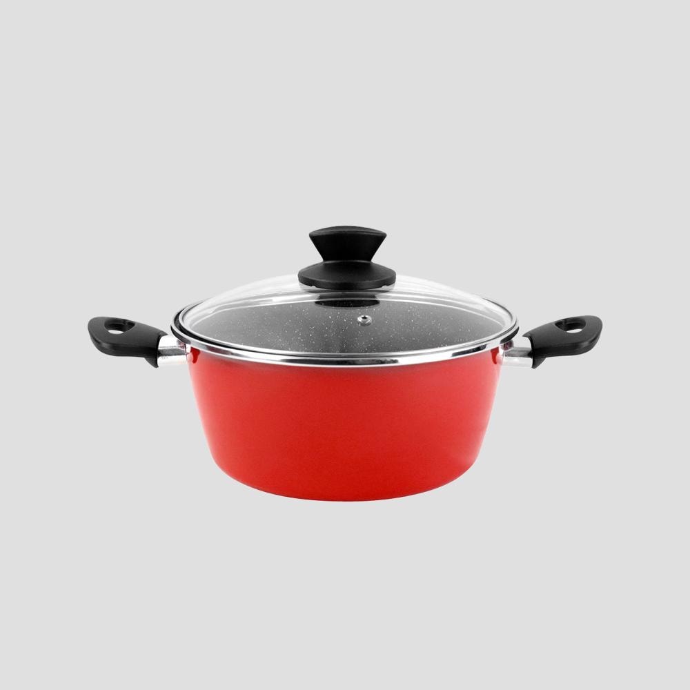 Lonac sa staklenim poklopcem 20cm, kom
