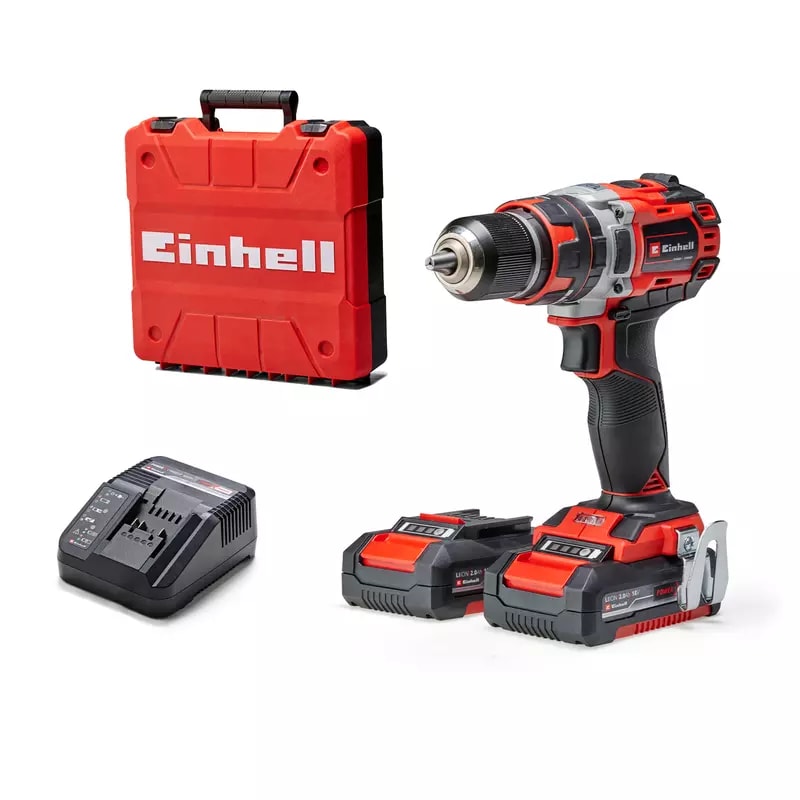 Aku udarna bušilica u setu tp-cd 18/50 li-i bl Einhell